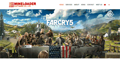 Desktop Screenshot of mineloader.com